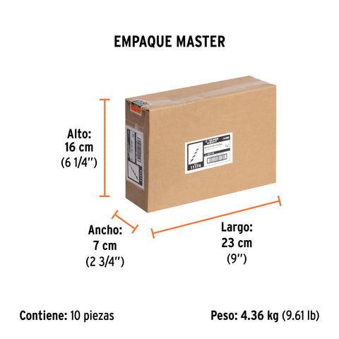 Broca HSS 7/8' Trugold para metal, Truper Expert | BAV-7/8 | 11174