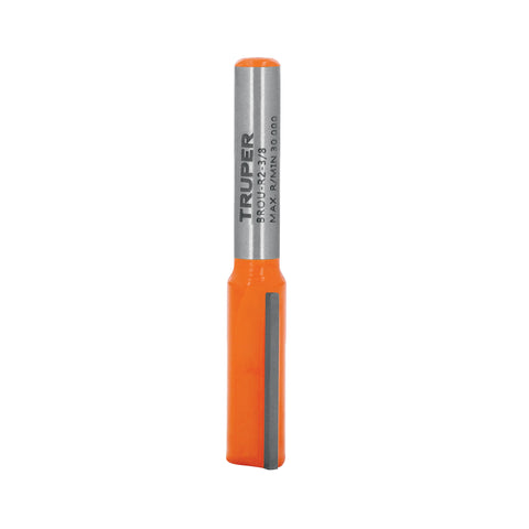 Broca para router, recta 2 filos, 3/8', Truper | BROU-R2-3/8 | 11455