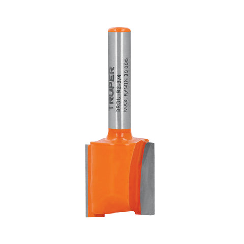 Broca para router, recta 2 filos, 3/4', Truper | BROU-R2-3/4 | 11459