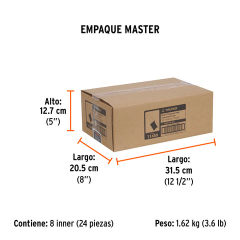 Broca para router, recta 2 filos, 3/4', Truper | BROU-R2-3/4 | 11459
