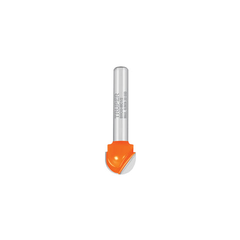 Broca para router, media caña, 1/2', Truper | BROU-MC1/2 | 11462