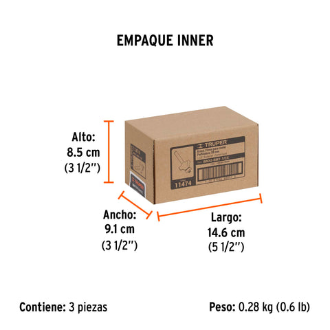 Broca para router, redondeado con moldura, 1-1/2' con balero | BROU-RM1-1/2X | 11474