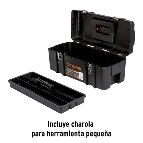 Caja para herramienta 23' industrial, broches metálicos | CHP-23X | 11506