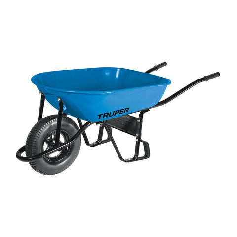 Carretilla 5.5 ft3 Neumática, bastidor tubular, Truper | CAT-50ND | 11752