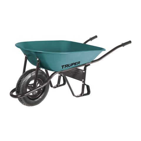 Carretilla 5 ft3 Neumática, bastidor tubular, Truper | CAT-15ND | 11753
