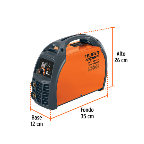 Soldadora inversora 130A, Bi-voltaje 127/220V, TRUPER | SOIN-110/130 | 11787