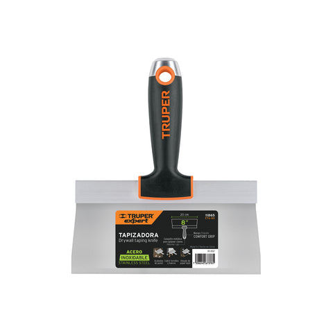 Espátula tapizadora de 8' acero inoxidable, Truper Expert | ETA-8X | 11865