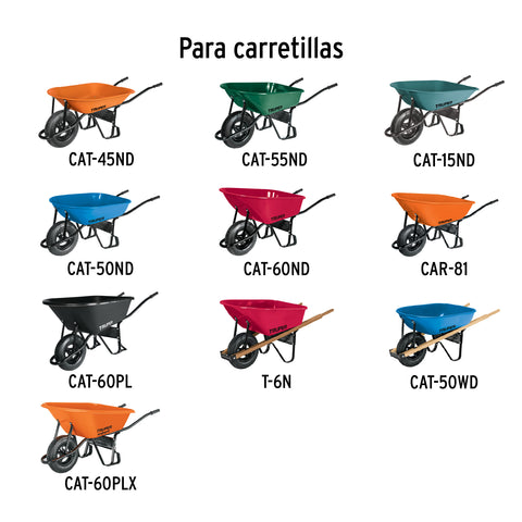 Cámara para llanta de 16', para carretilla TRUPER | CM | 11866