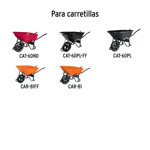 2 soportes calibre 15 para carretillas TRUPER | SL-45/50/60 | 11882