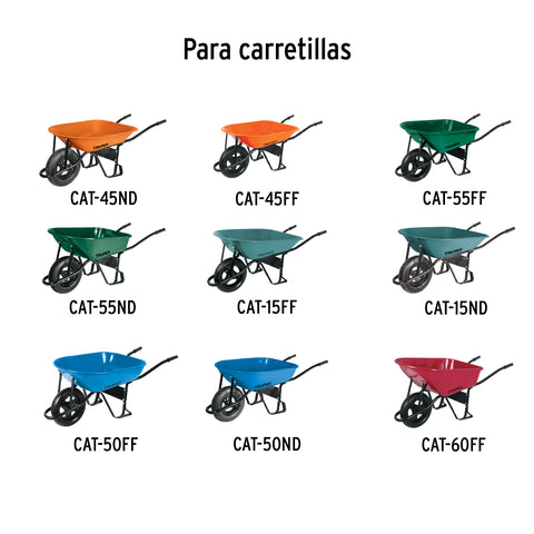 2 soportes calibre 15 para carretillas TRUPER | SL-45/50/60 | 11882