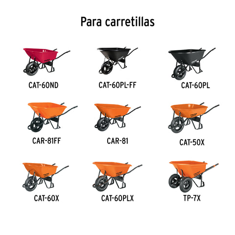 2 tirantes calibre 15 para carretillas TRUPER y EXPERT | JSD-45/50/60 | 11884