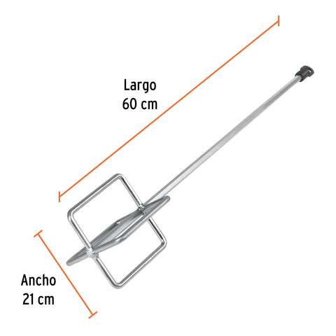 Revolvedor para mortero, 120mm de diámetro, TRUPER | REV-12M | 11975