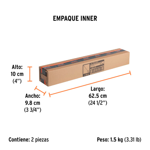 Revolvedor para mortero, 120mm de diámetro, TRUPER | REV-12M | 11975