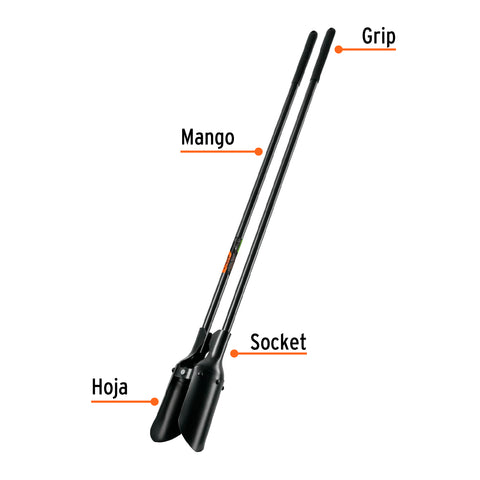 Cavador mangos de acero 47', Truper Expert | CA-38M | 11981