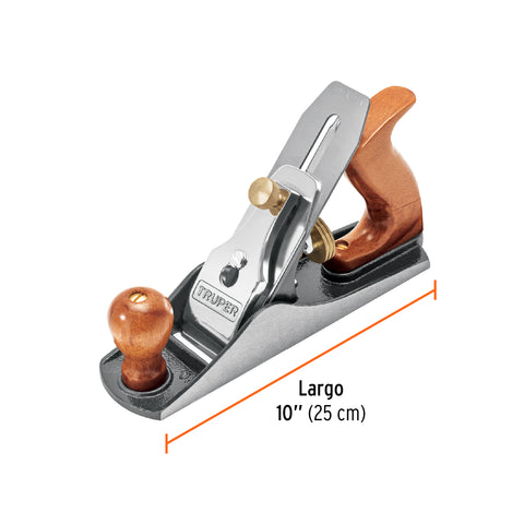 Cepillo para carpintero #4 base lisa, Truper | 4L | 12006