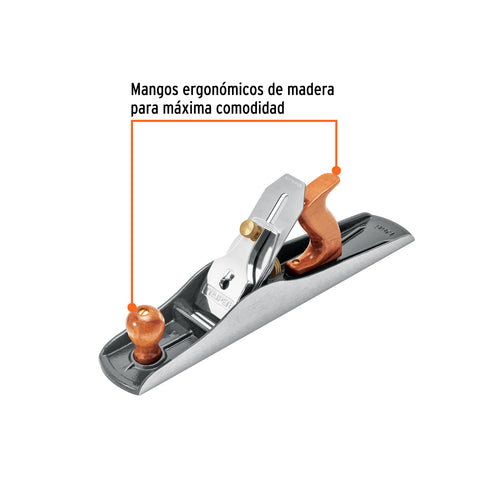 Cepillo para carpintero #5 base lisa, Truper | 5L | 12012