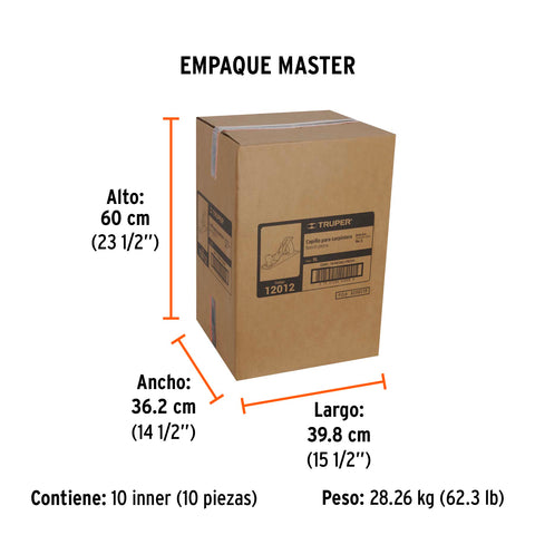Cepillo para carpintero #5 base lisa, Truper | 5L | 12012
