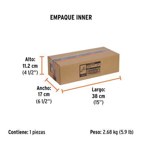 Cepillo para carpintero #5 base lisa, Truper | 5L | 12012