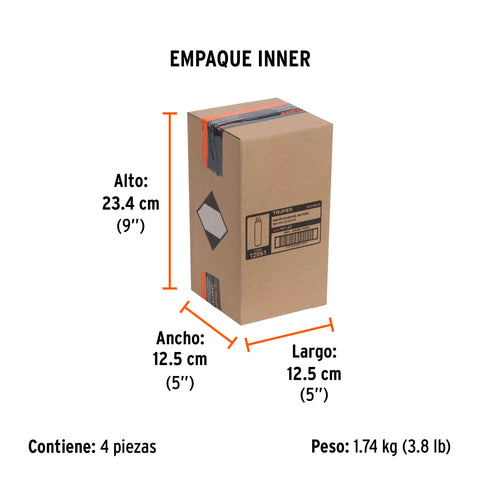 Pintura en aerosol, azul neón, bote esbelto, 400 ml | PAF-AZ | 12061