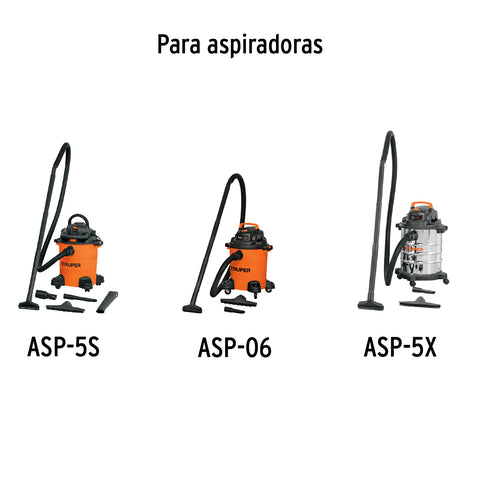 Filtro de papel para aspiradoras 5 y 6 gal, TRUPER | FILP-ASPI-G1 | 12082
