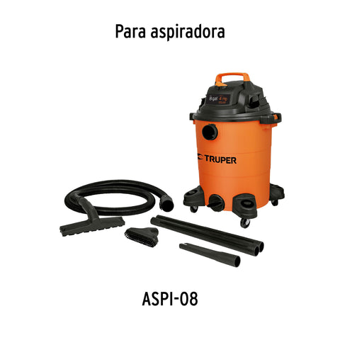 Filtro de esponja para aspiradora ASPI-08, TRUPER | FILE-ASPI-08 | 12098