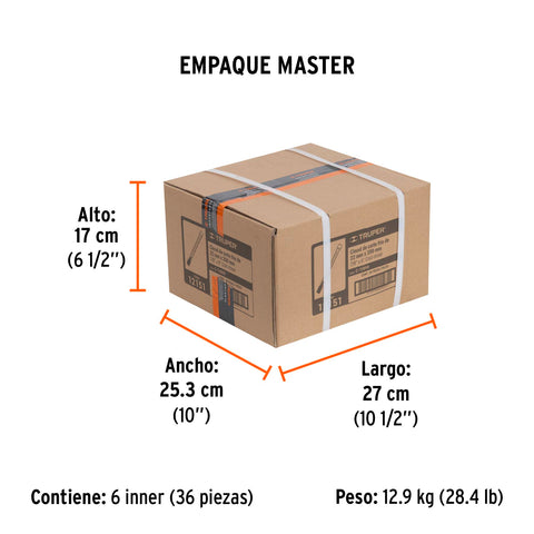 Cincel de corte frío de 7/8 X 8', Truper | C-7/8X8 | 12151
