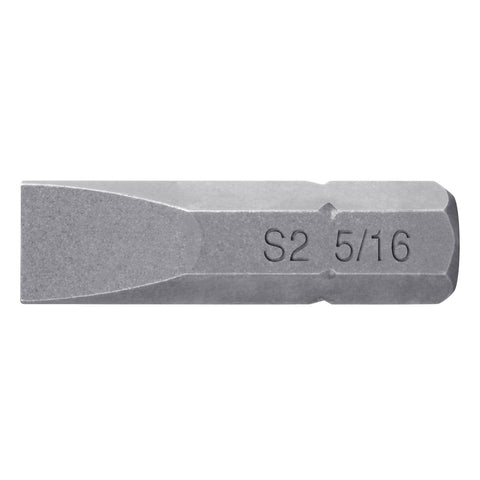 Estuche con 5 puntas planas de 5/16' largo 1', Truper Expert | PUDE-3131 | 12170