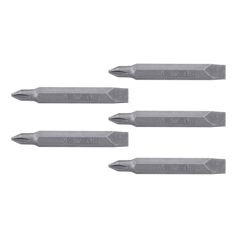 Estuche con 5 puntas dobles PH1 y 1/4' largo 2', Expert | PUDE-4201 | 12177