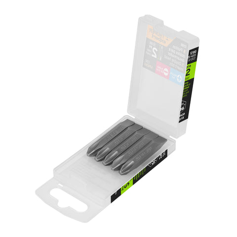 Estuche con 5 puntas dobles PH3 y 5/16' largo 2', Expert | PUDE-4203 | 12180