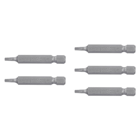 Estuche con 5 puntas torx T10 largo 2', Truper Expert | PUDE-5210 | 12213