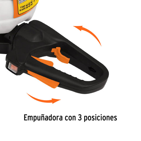 Cortasetos con motor a gasolina 26 cc, profesional, Truper | COS-26X | 12251