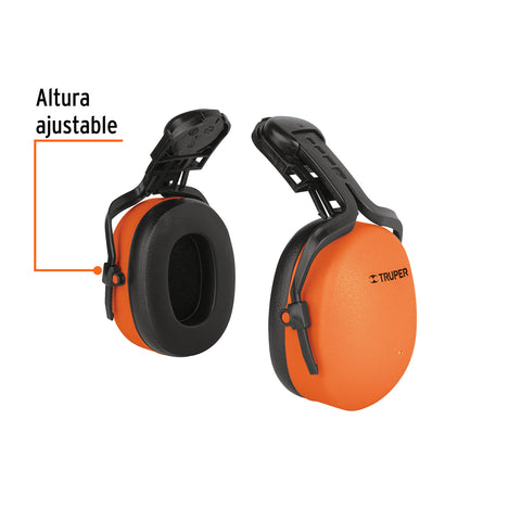Orejera ajustable para casco, Truper | OAJ-C | 12356