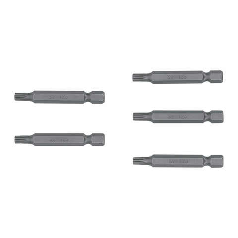 Estuche con 5 puntas torx T25 con seguro largo 2', Expert | PUDE-6225 | 12400