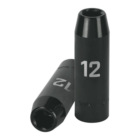 Dado largo cuadro 1/2' de impacto 6 puntas de 12 mm, Truper | D-7312-ML | 12424