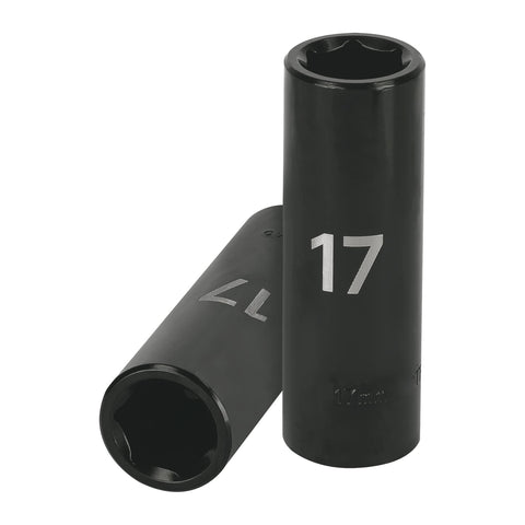 Dado largo cuadro 1/2' de impacto 6 puntas de 17 mm, Truper | D-7317-ML | 12429