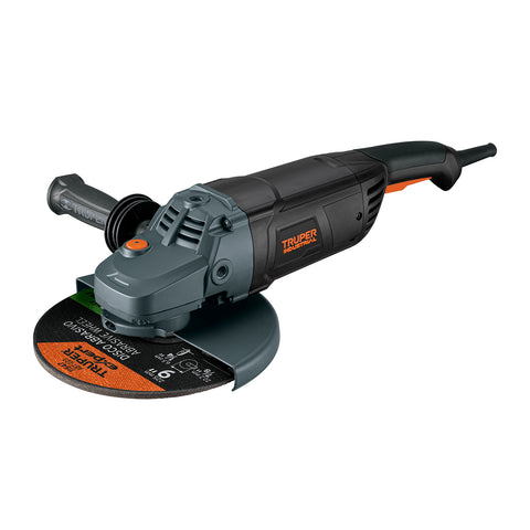 Esmeriladora angular 9', 2450W, TRUPER INDUSTRIAL | ESMA-9N4 | 12483