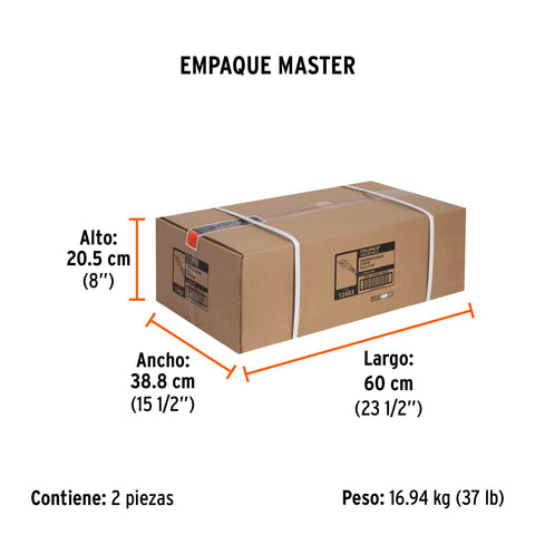 Esmeriladora angular 9', 2450W, TRUPER INDUSTRIAL | ESMA-9N4 | 12483