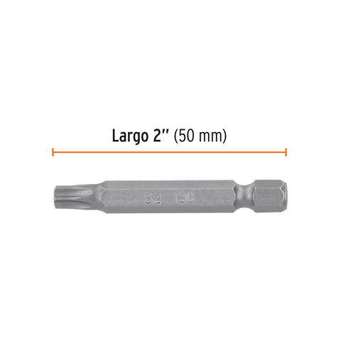 Estuche con 5 puntas torx T30 con seguro largo 2', Expert | PUDE-6230 | 12484