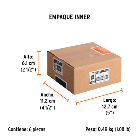 Estuche con 5 puntas torx T30 con seguro largo 2', Expert | PUDE-6230 | 12484