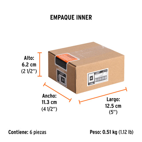 Estuche con 5 puntas torx T40 con seguro largo 2', Expert | PUDE-6240 | 12485