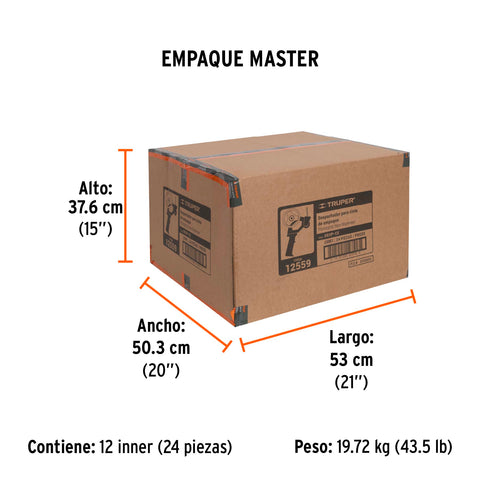 Despachador de cinta empaque, Truper | DESP-CE | 12559