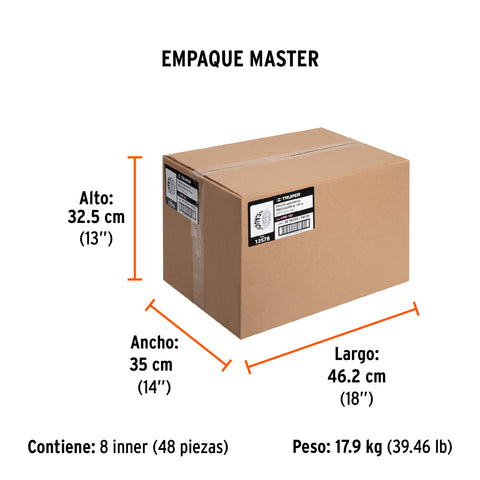Rollo de 100 m de cinta delimitadora 'Precaución', Truper | CIDE-101 | 12578