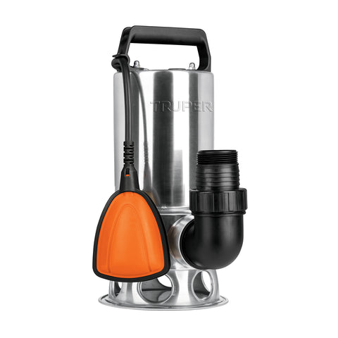 Bomba sumergible acero inoxidable, agua sucia, 1 HP, TRUPER | BOS-1SM | 12607