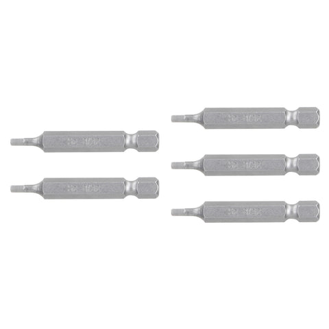 Estuche con 5 puntas hexagonales de 3/32mm largo 2', Expert | PUDE-7209 | 12609