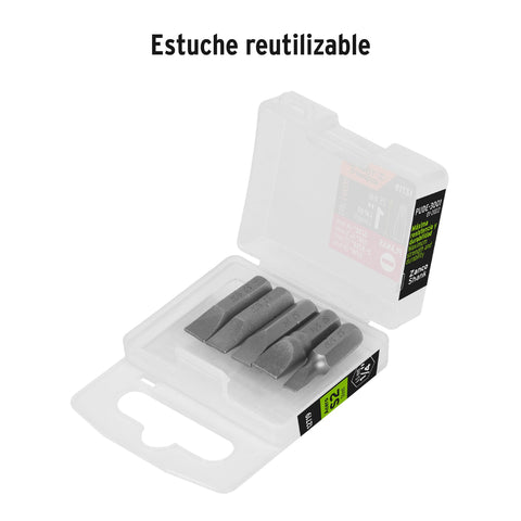 Juego de 5 puntas planas combinadas largo 1', Truper Expert | PUDE-3001 | 12719