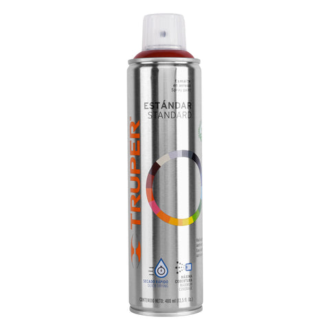 Pintura en aerosol, guinda, bote esbelto, 400 ml | PA-GU | 12764