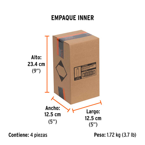 Pintura en aerosol, negro metálico, bote esbelto, 400 ml | PAM-NE | 12778