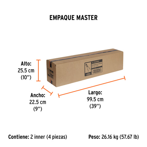 Cortapernos 36', profesional, TRUPER | CP-36X | 12835