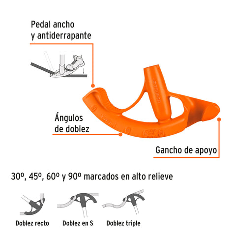 Doblador de tubo conduit 1', Truper | DOTU-75100 | 12847