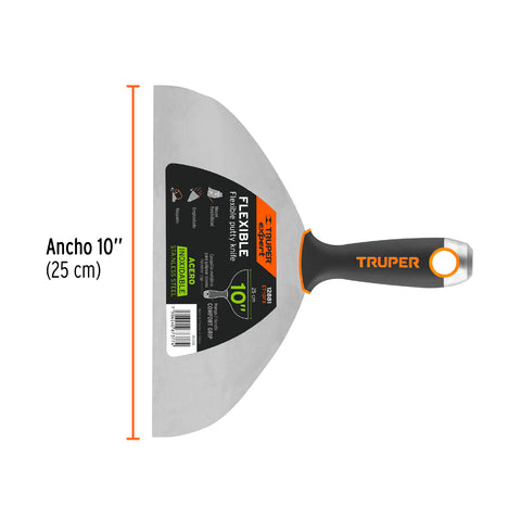 Espátula flexible 10' acero inoxidable, Comfort Grip, EXPERT | ET-10FX | 12881